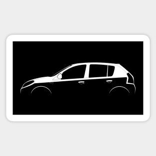 Dacia Sandero (2008) Silhouette Sticker